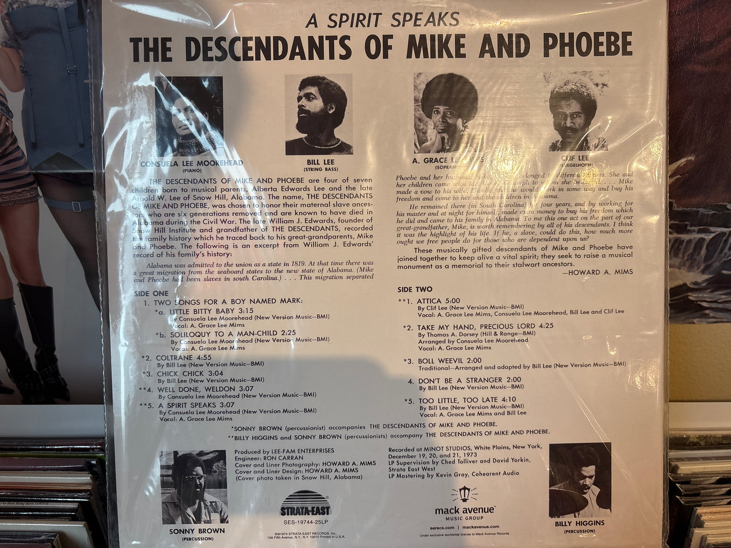 The Descendants Of Mike And Phoebe - A Spirit Speaks (Record Store Day)