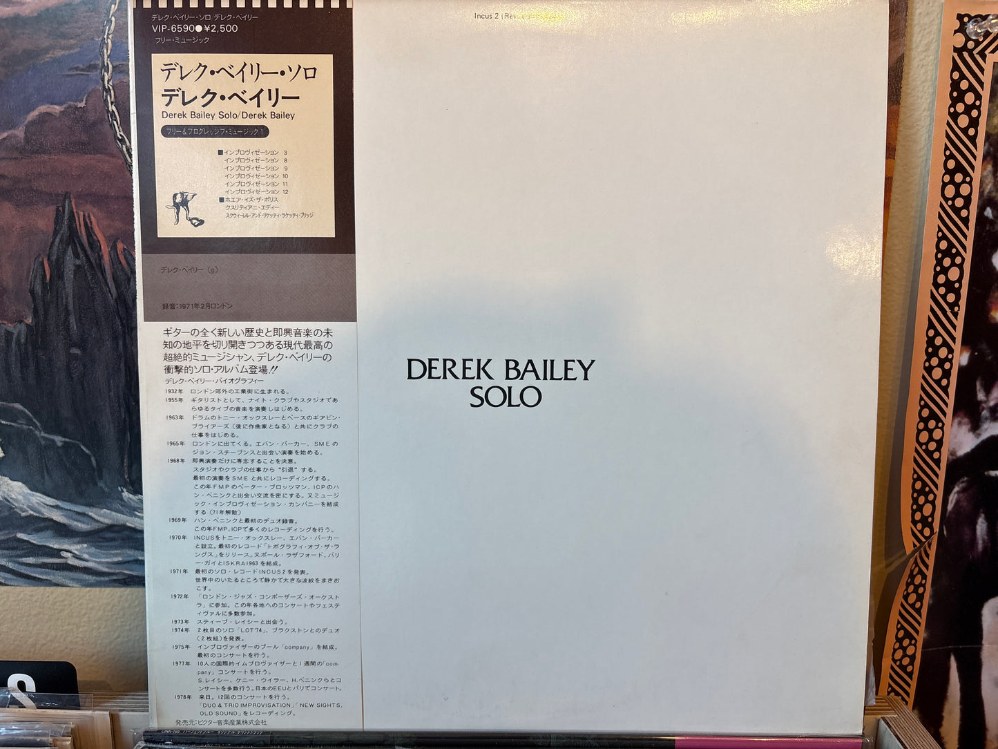 Derek Bailey - Solo