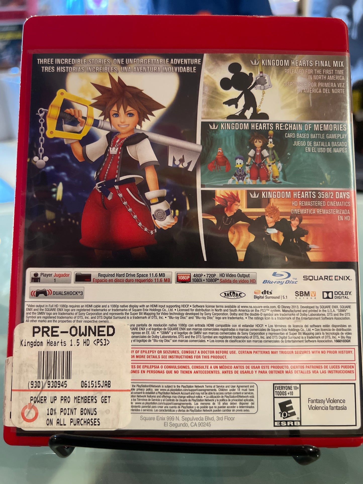 Kingdom Hearts HD 1.5 Remix (PS3)