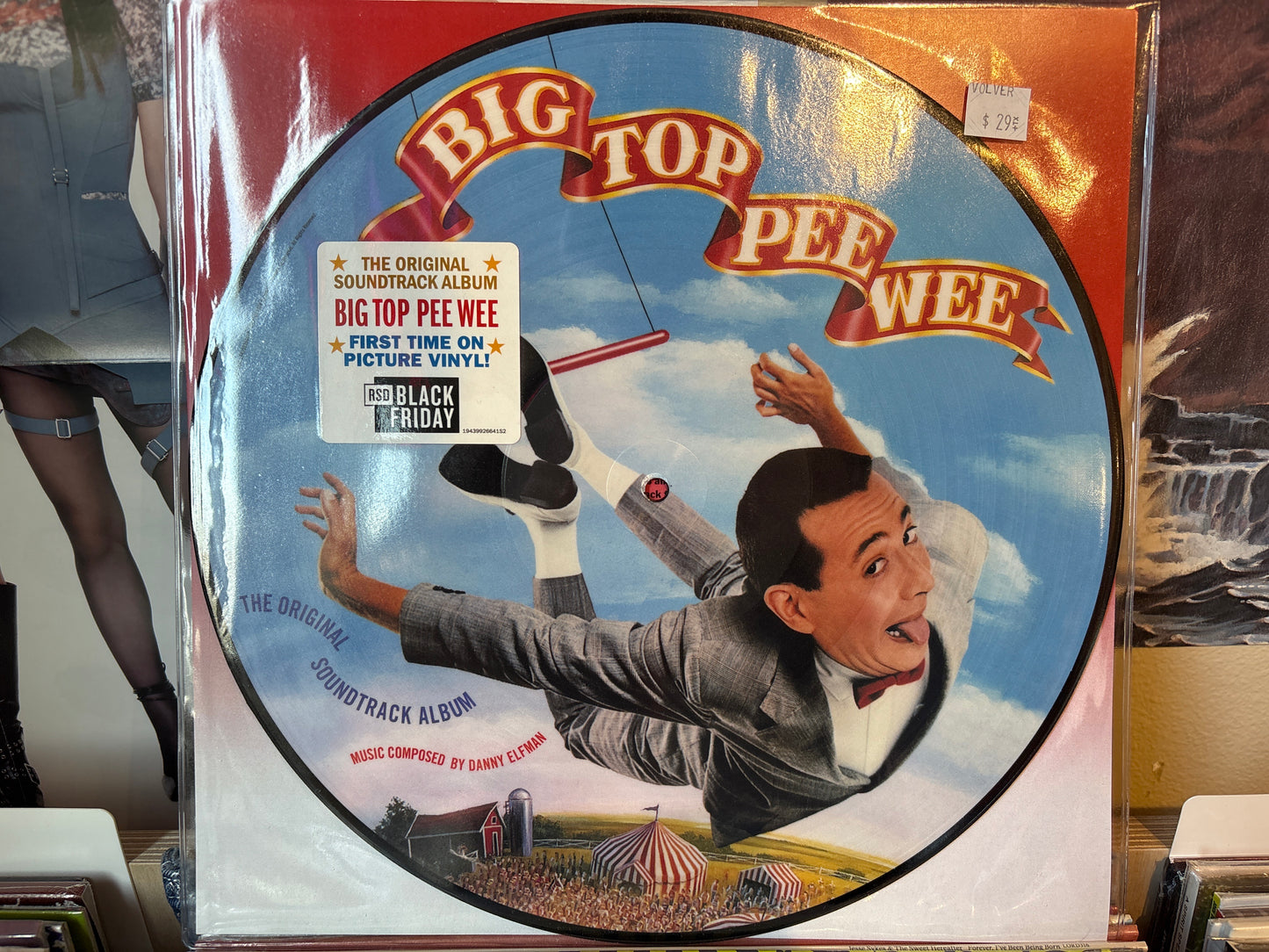 Big Top Pee Wee Original Soundtrack (Record Store Day)