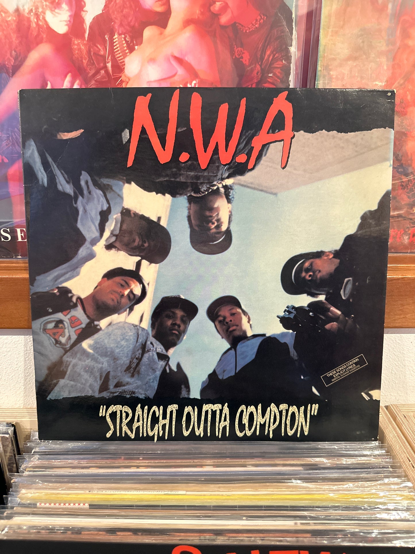 N.W.A - Straight Outta Compton US first press