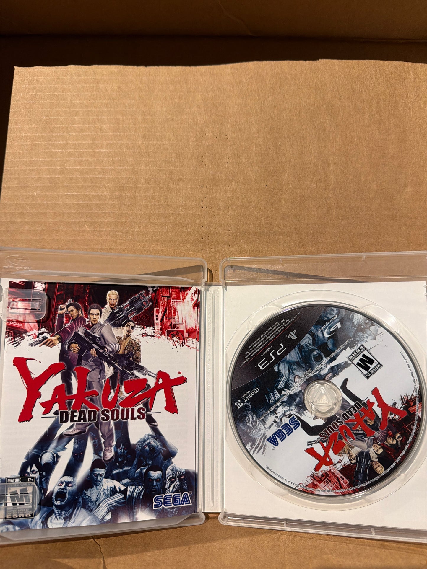 Yakuza Dead Souls PS3 CIB