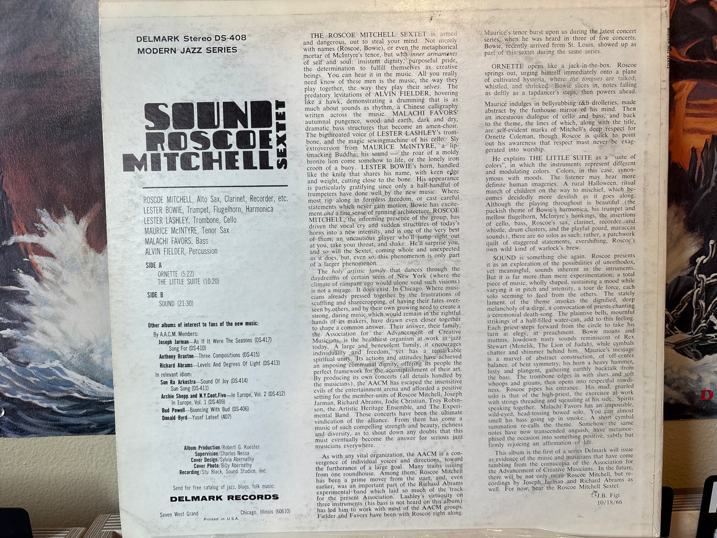 Roscoe Mitchell Sextet - Sound