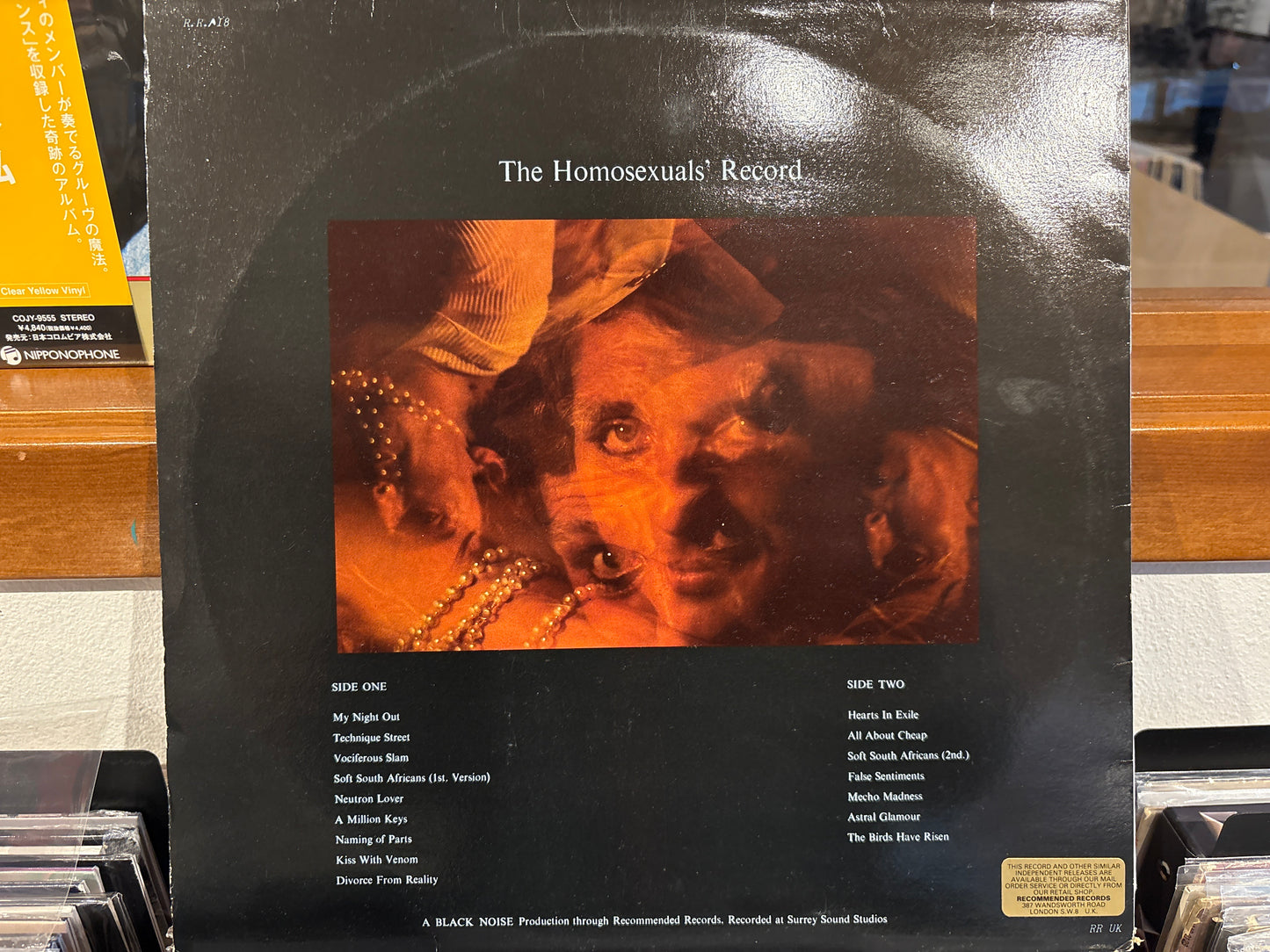 The Homosexuals - The Homosexuals’ Record