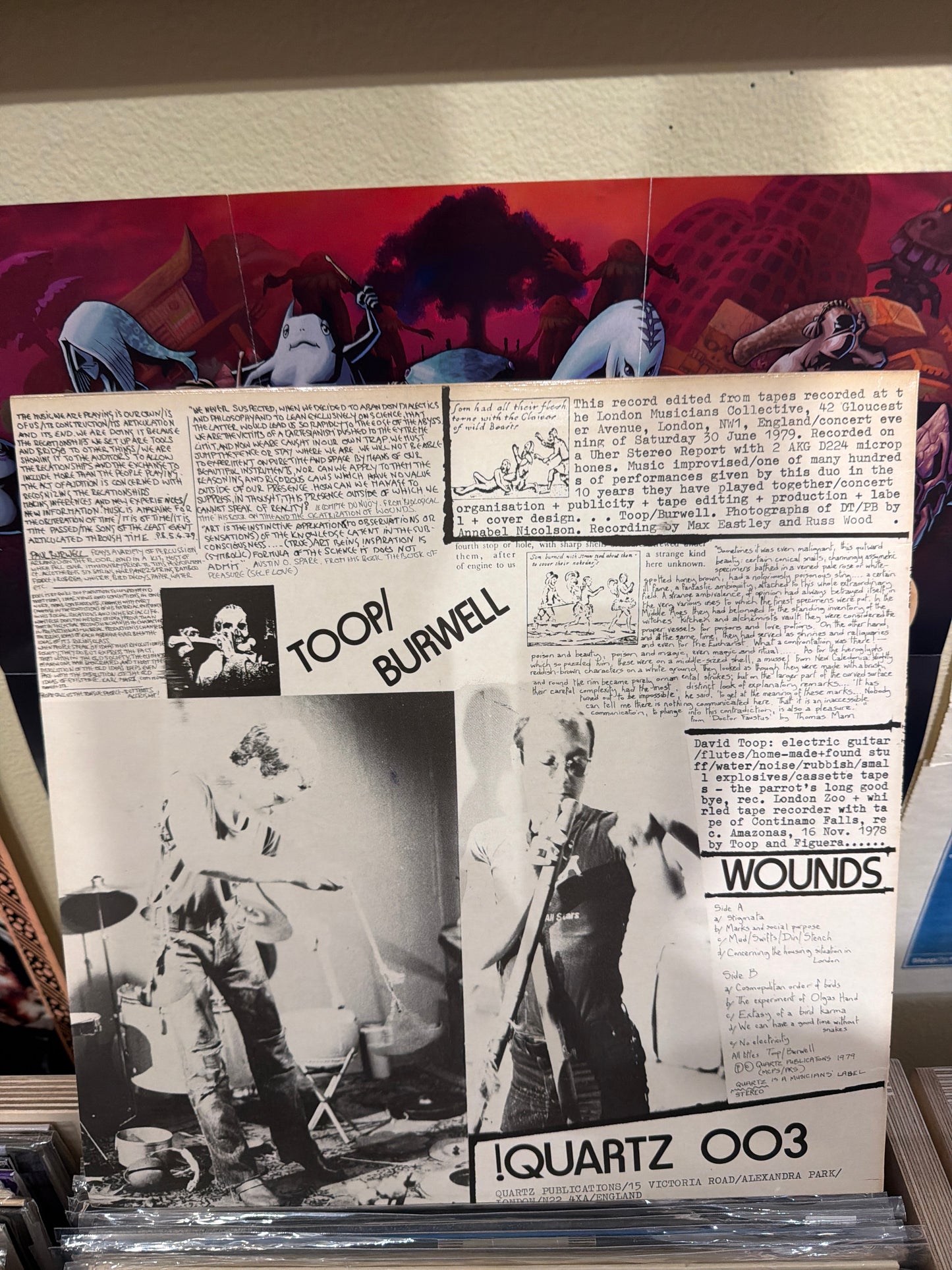 David Toop/Paul Burwell - Wounds