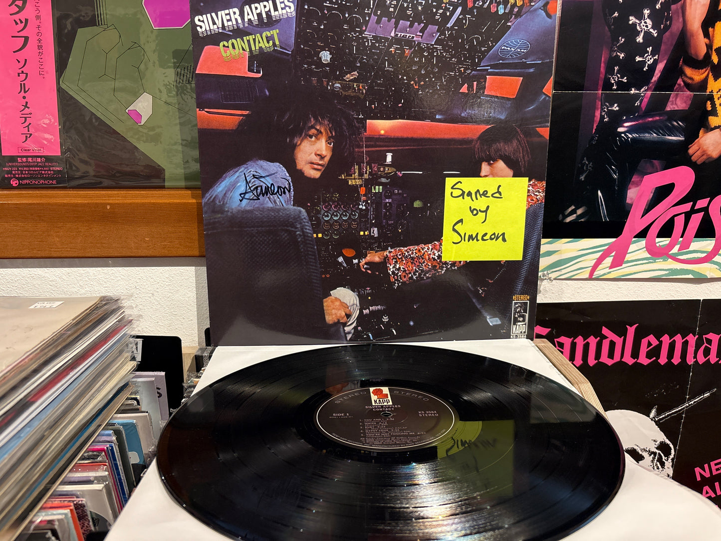 Silver Apples - Contact (Signed)