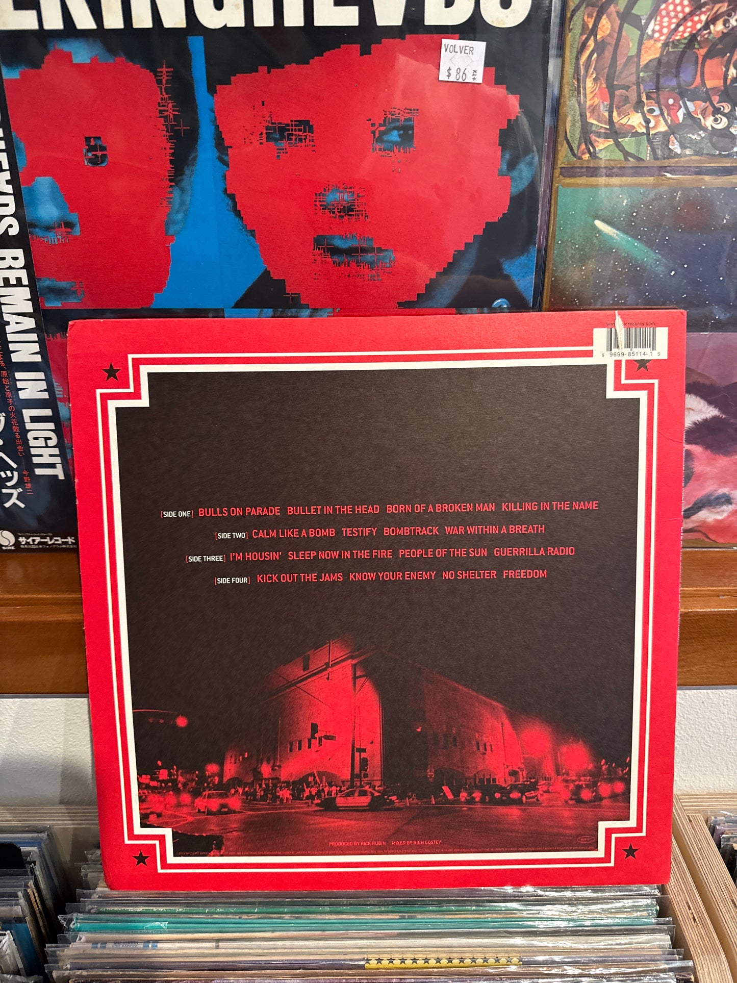 Rage Live at the Grand Olympic Auditorium Og Us Press with bent corners (not too bad tho was sealed before i opened - unplayed)