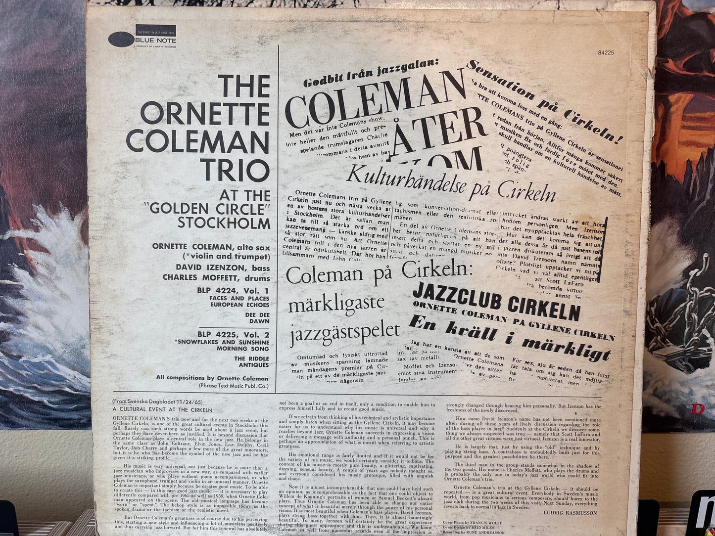 The Ornette Coleman Trio - At The "Golden Circle" Stockholm - Volume Two