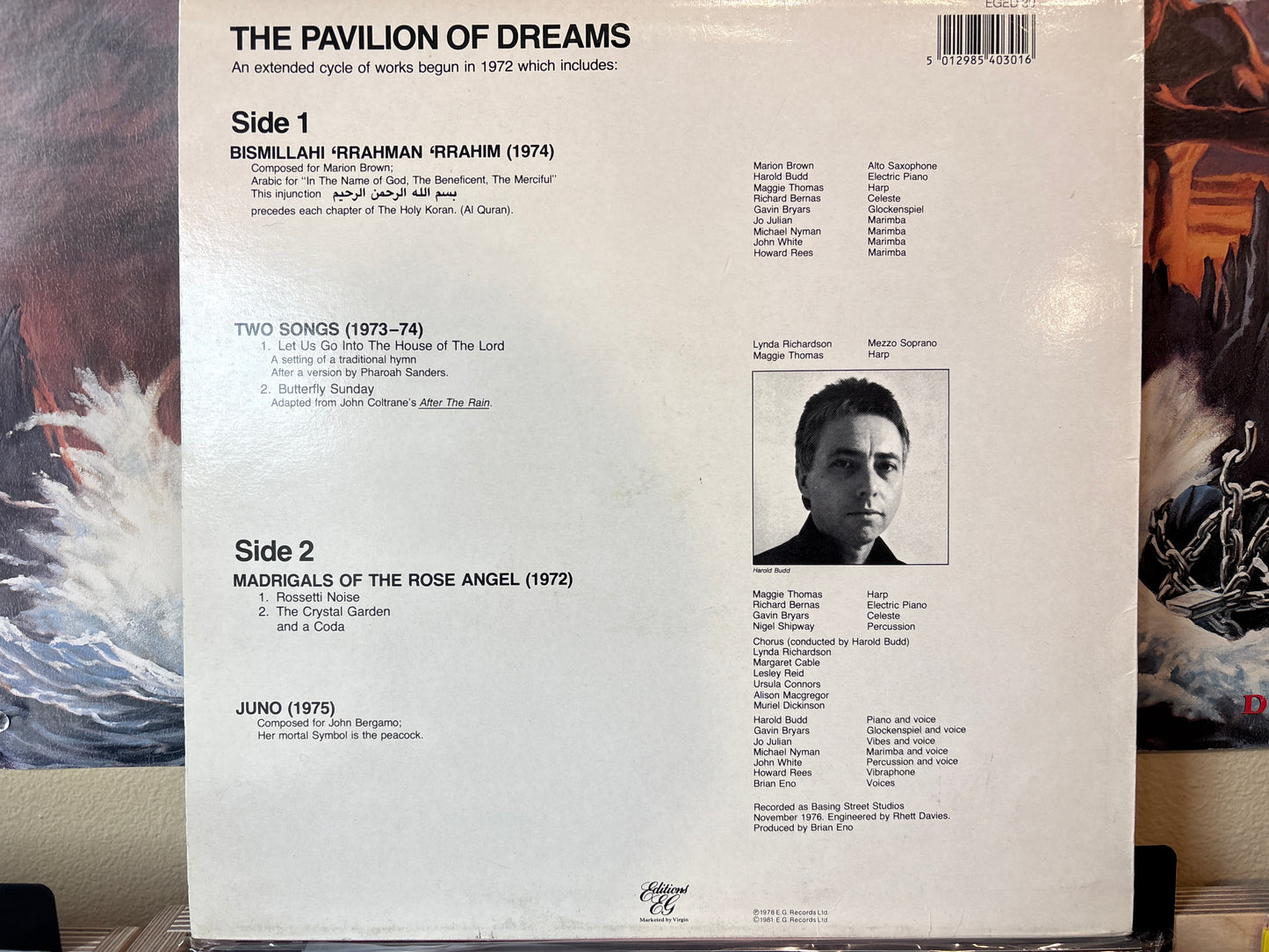 Harold Budd - The Pavilion Of Dreams
