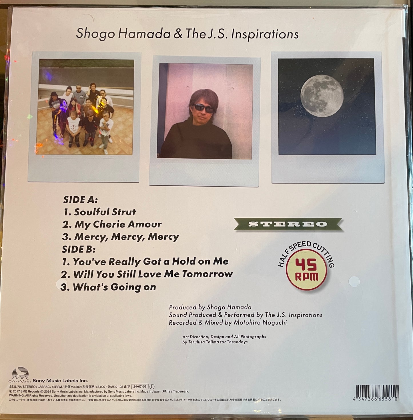 SHOGO HAMADA & THE J.S. INSPIRATIONS - The Moonlight Cats Radio Show Vol. 1