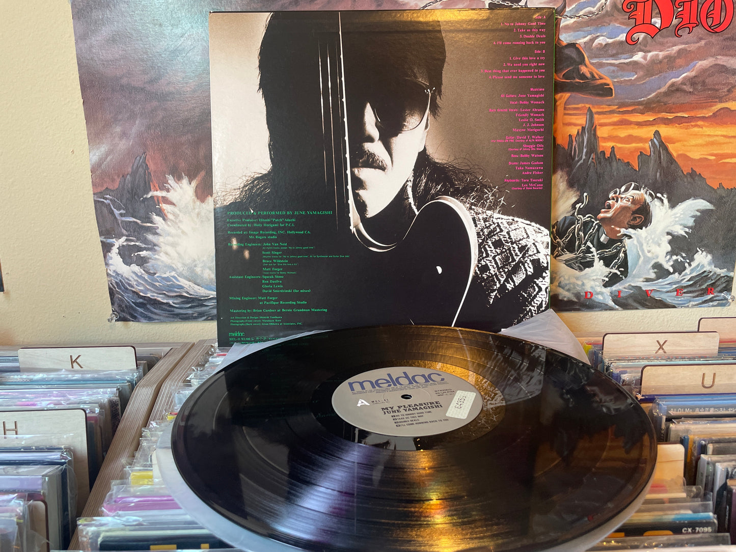 June Yamagishi featuring: Bobby Womack - My Pleasure (Signed)
