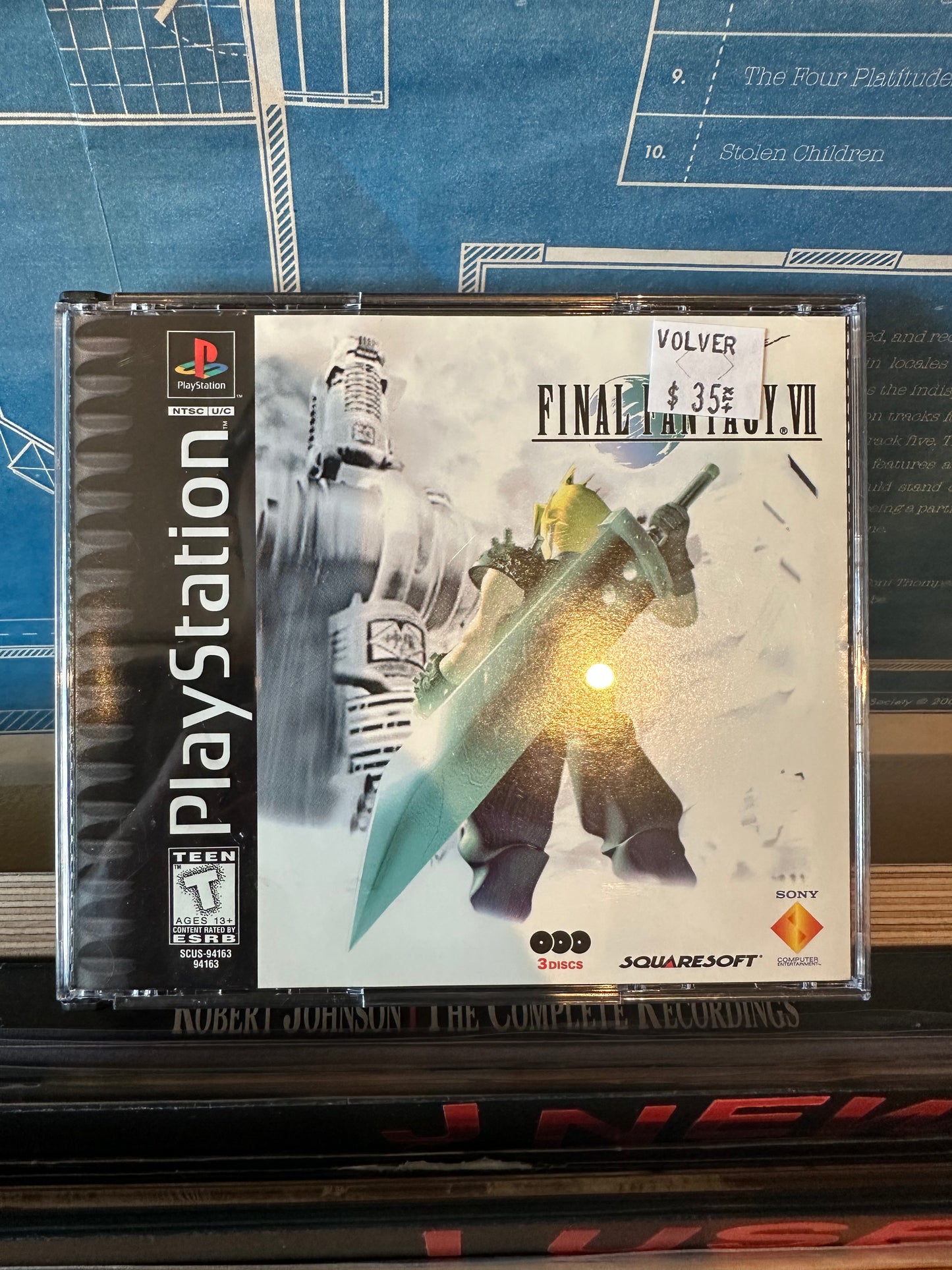 Final Fantasy VII (PlayStation 1 US)