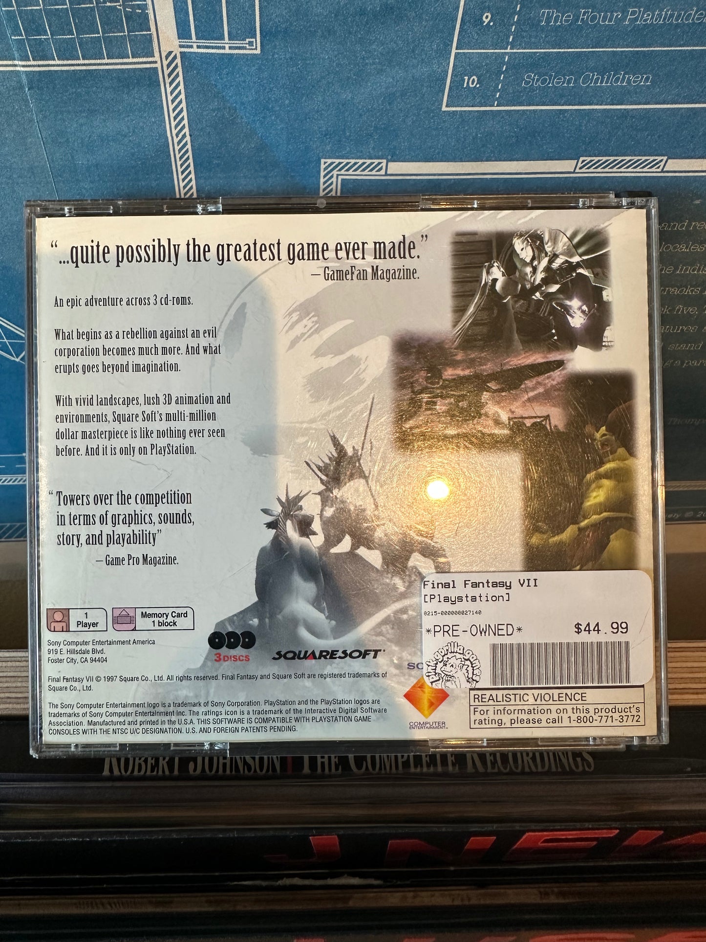 Final Fantasy VII (PlayStation 1 US)