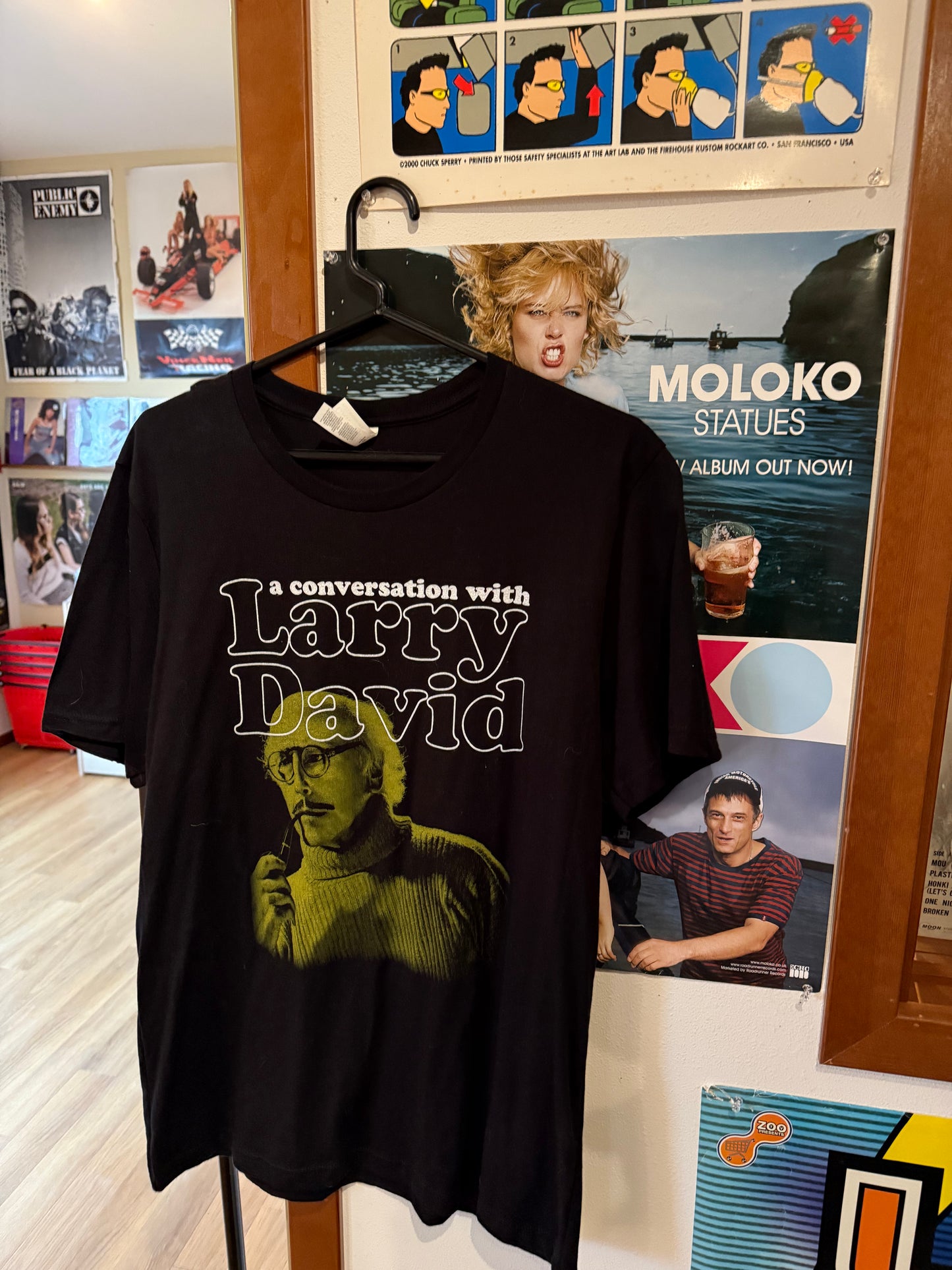 Larry David 2024 Tour Shirt Size L