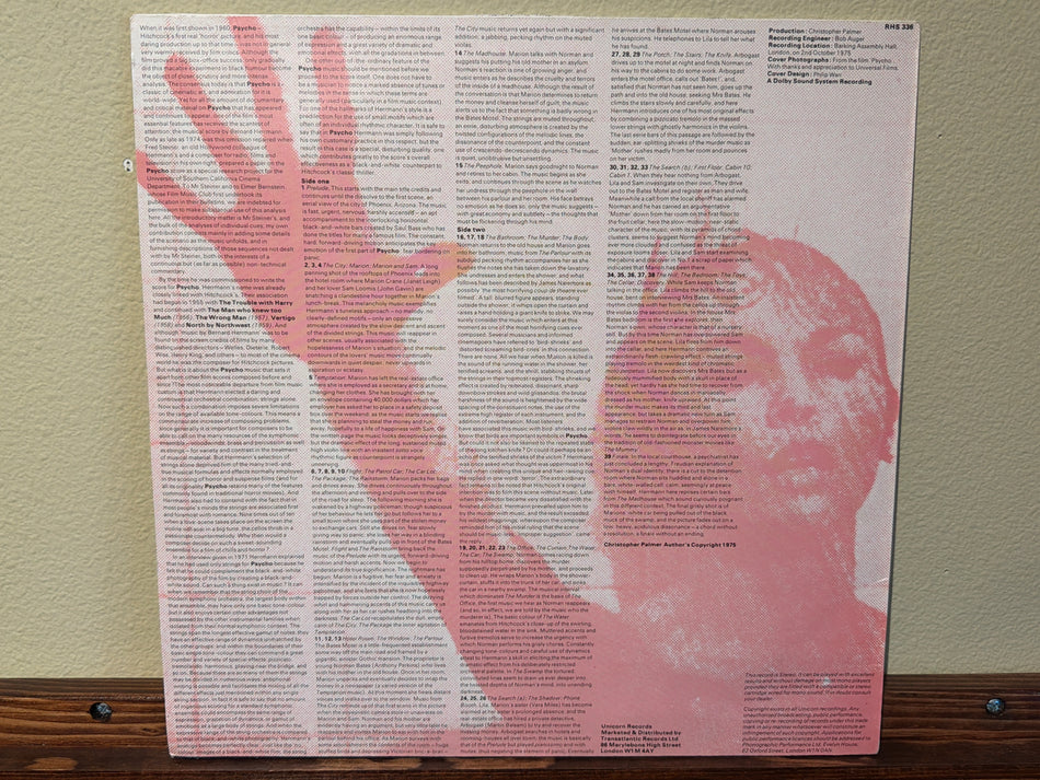 Bernard Herrmann - Psycho OST