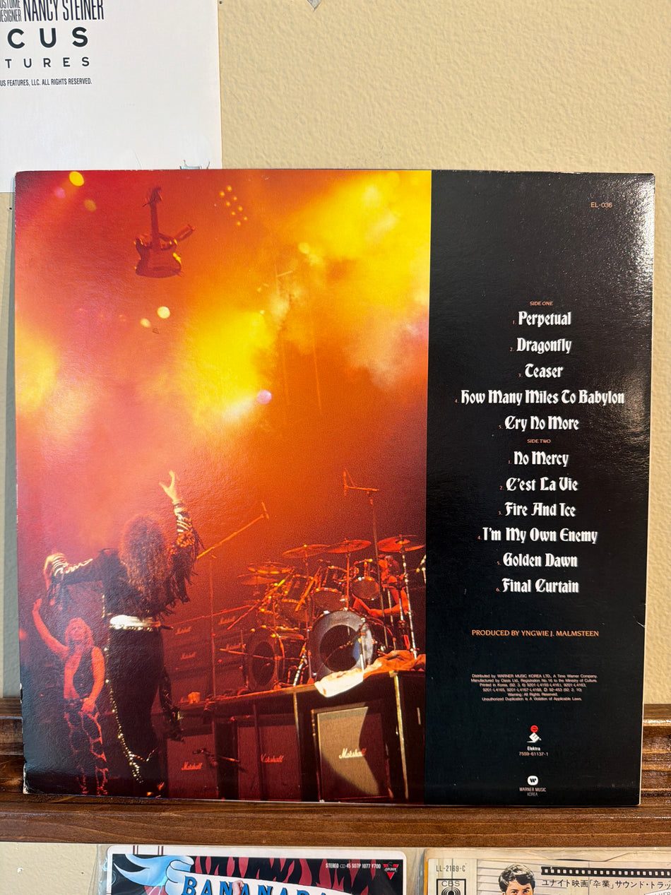 Yngwie Malmsteen - Fire & Ice (Korea)