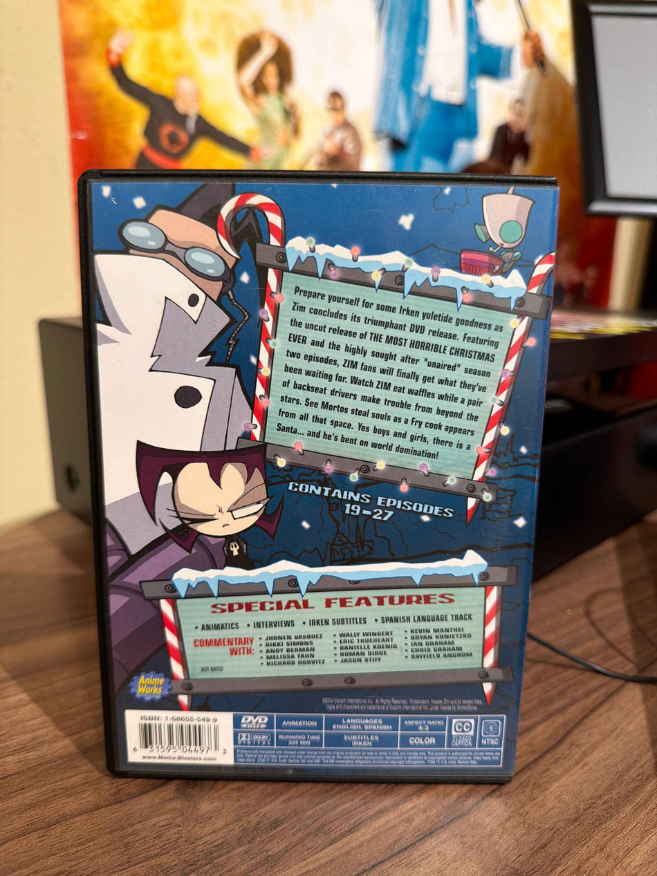 Invader Zim Vol 3 Horrible Holiday Cheer