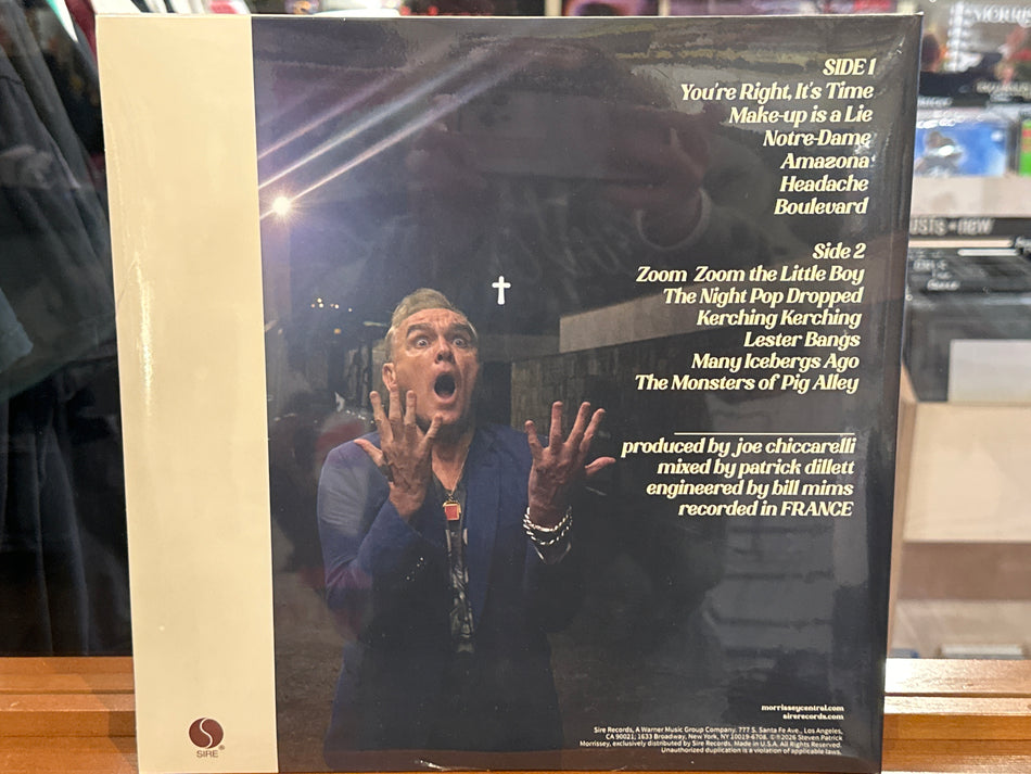 Morrissey - Make-Up Is A Lie (red)