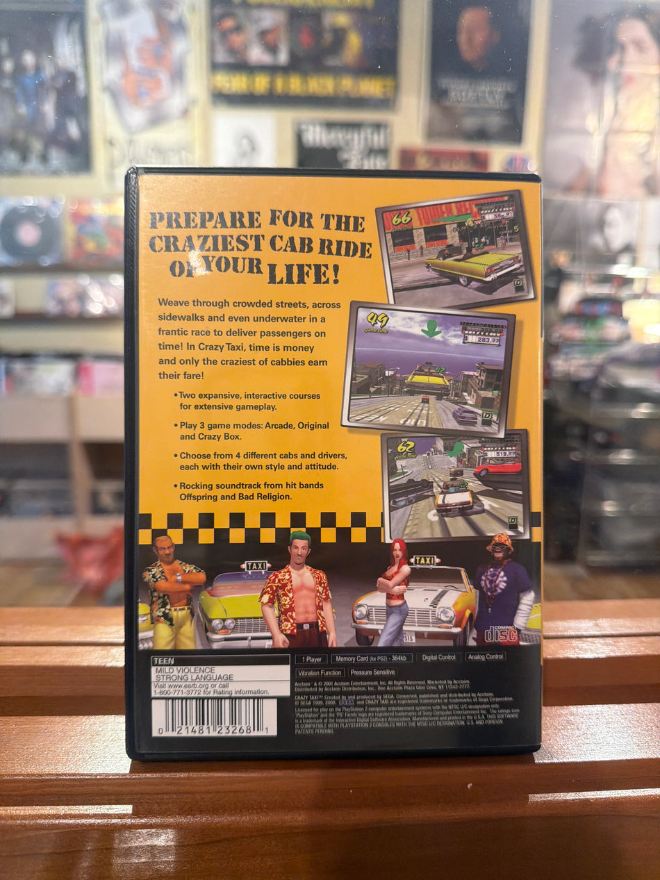 Crazy Taxi (PS2) CIB