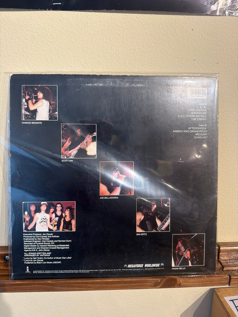 Anthrax - Spreading the Disease (US OG Vinyl LP)
