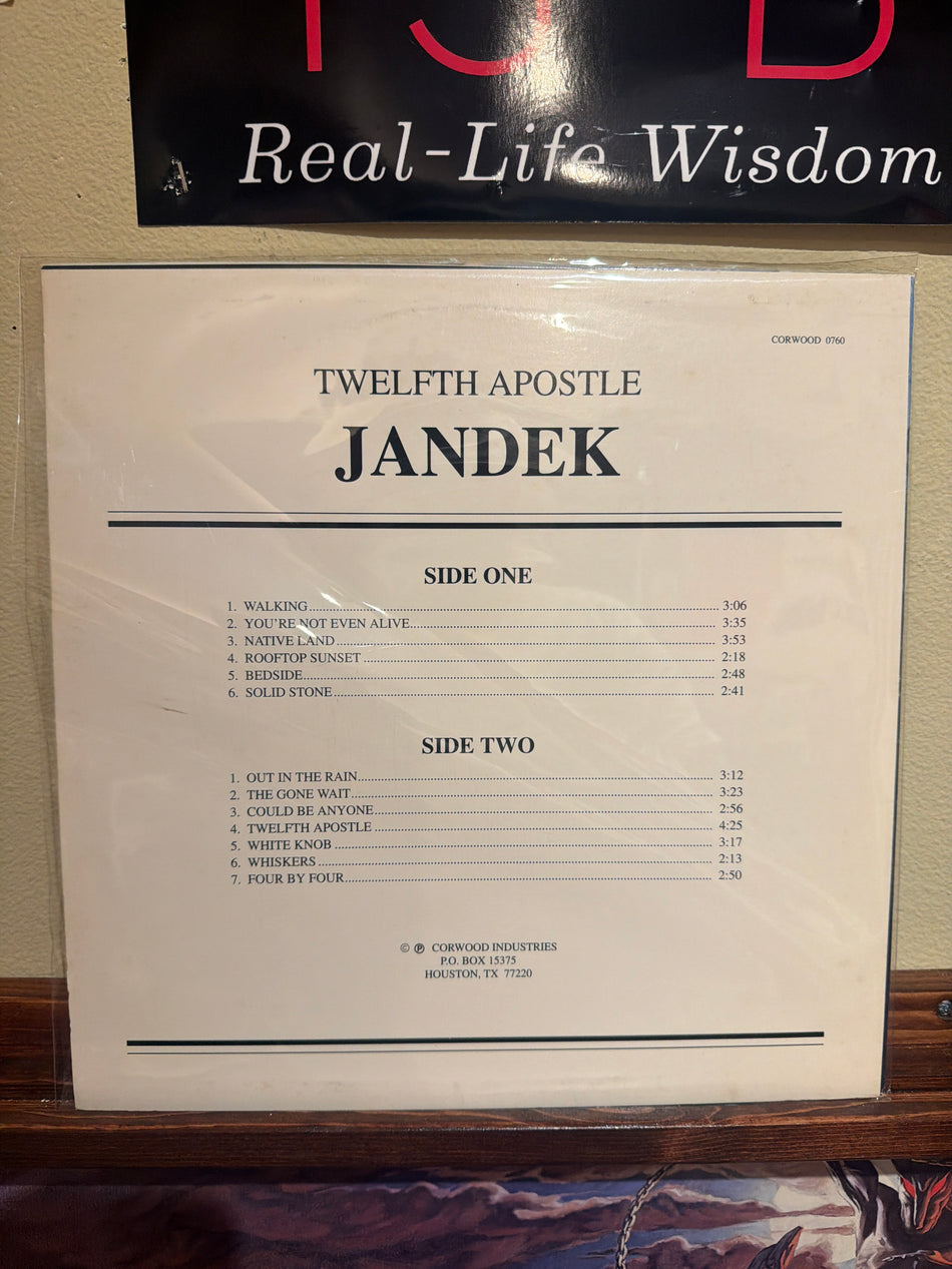 Jandek - Twelfth Apostle