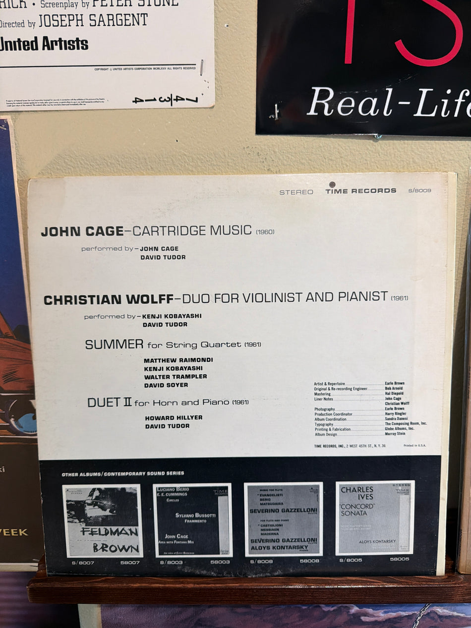 John Cage/Christian Wolff - John Cage/Christian Wolff