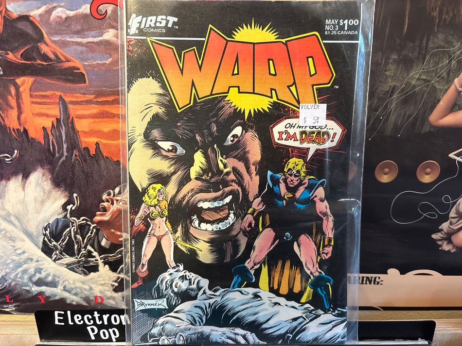 Warp #3 First Comics - Volver Records