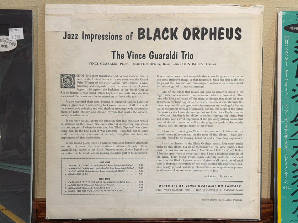 Vince Guaraldi Trio - Jazz Impressions Of Black Orpheus