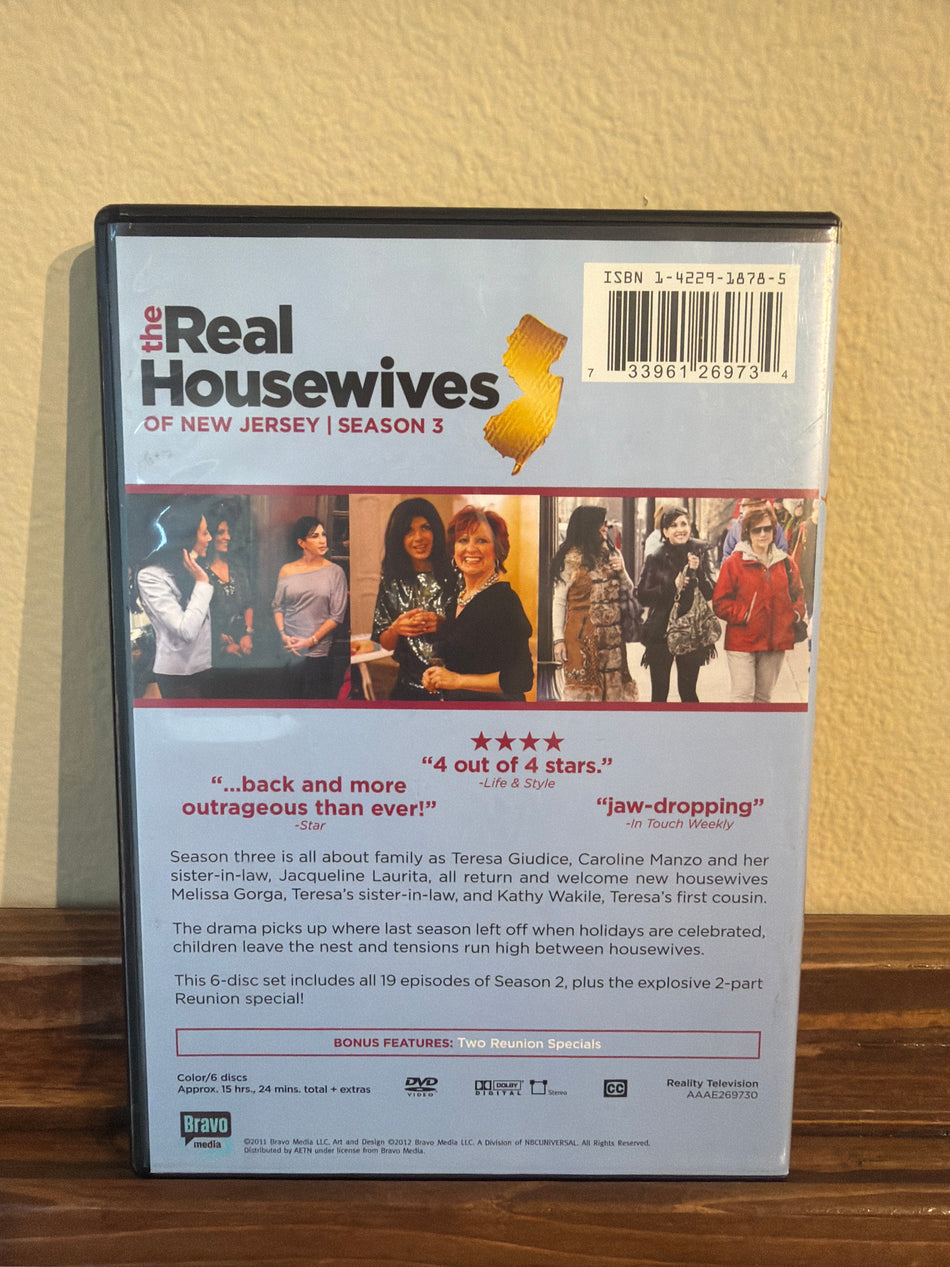 The Real Housewives of New Jersey - Season 3 (DVD)