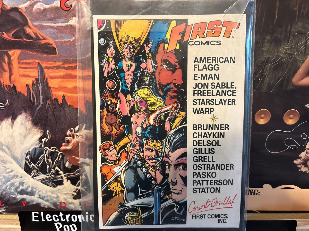 Warp #5 First Comics - Volver Records