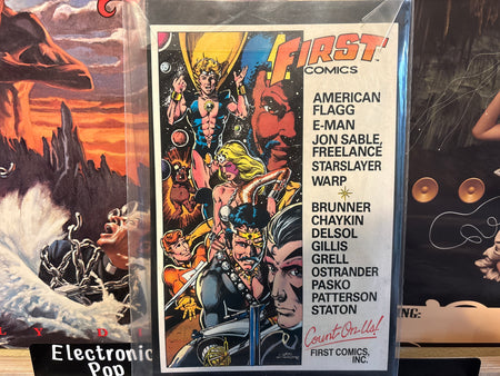 Warp #5 First Comics - Volver Records