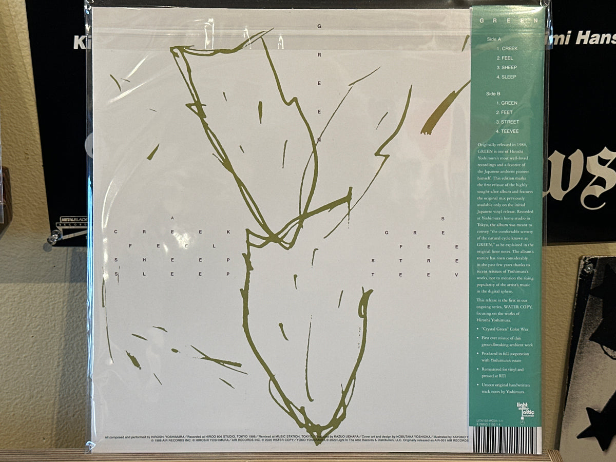 Hiroshi Yoshimura - Green (crystal green) - Volver Records