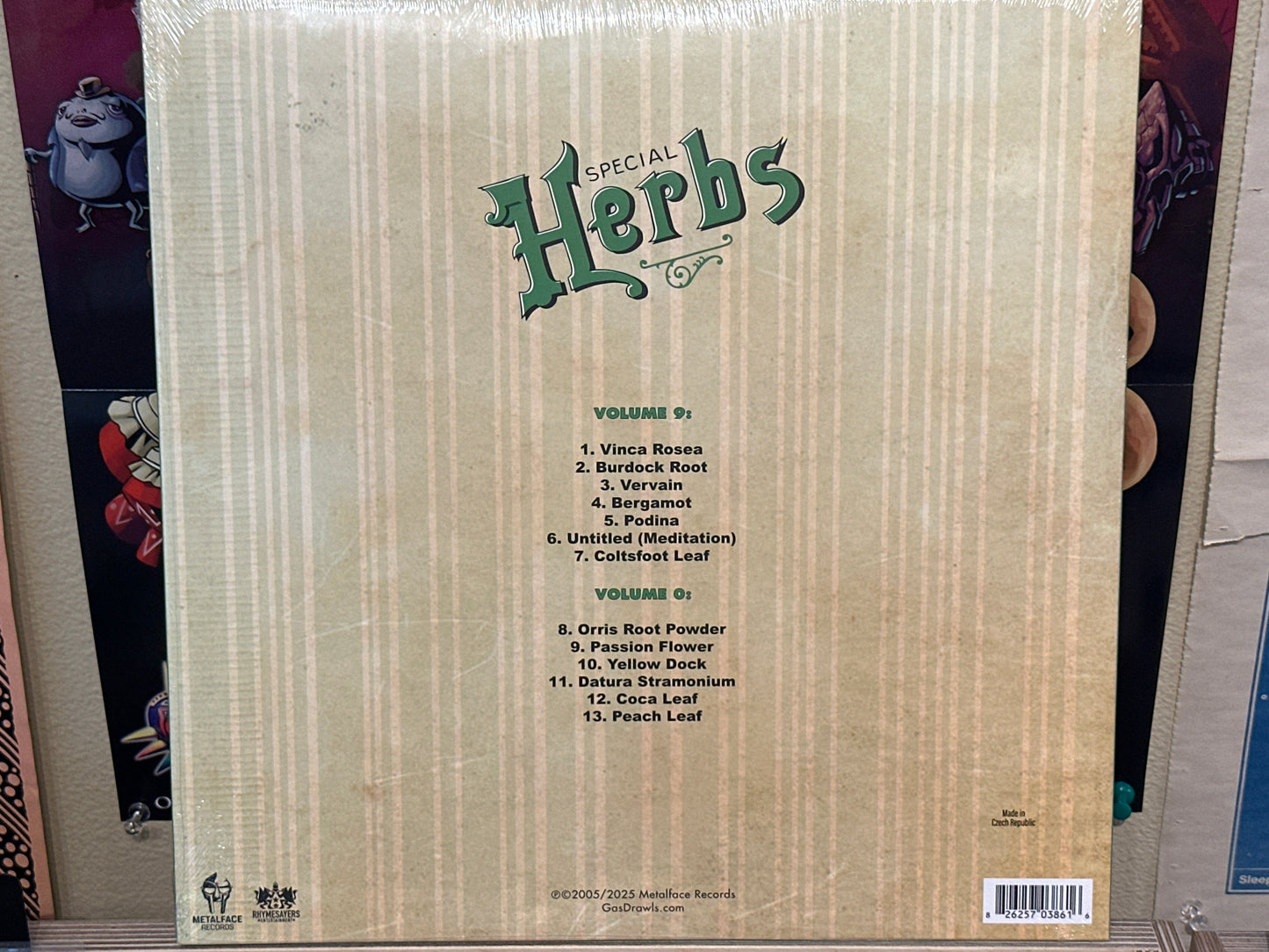 Metal Fingers - Special Herbs Vols. 9 & 0
