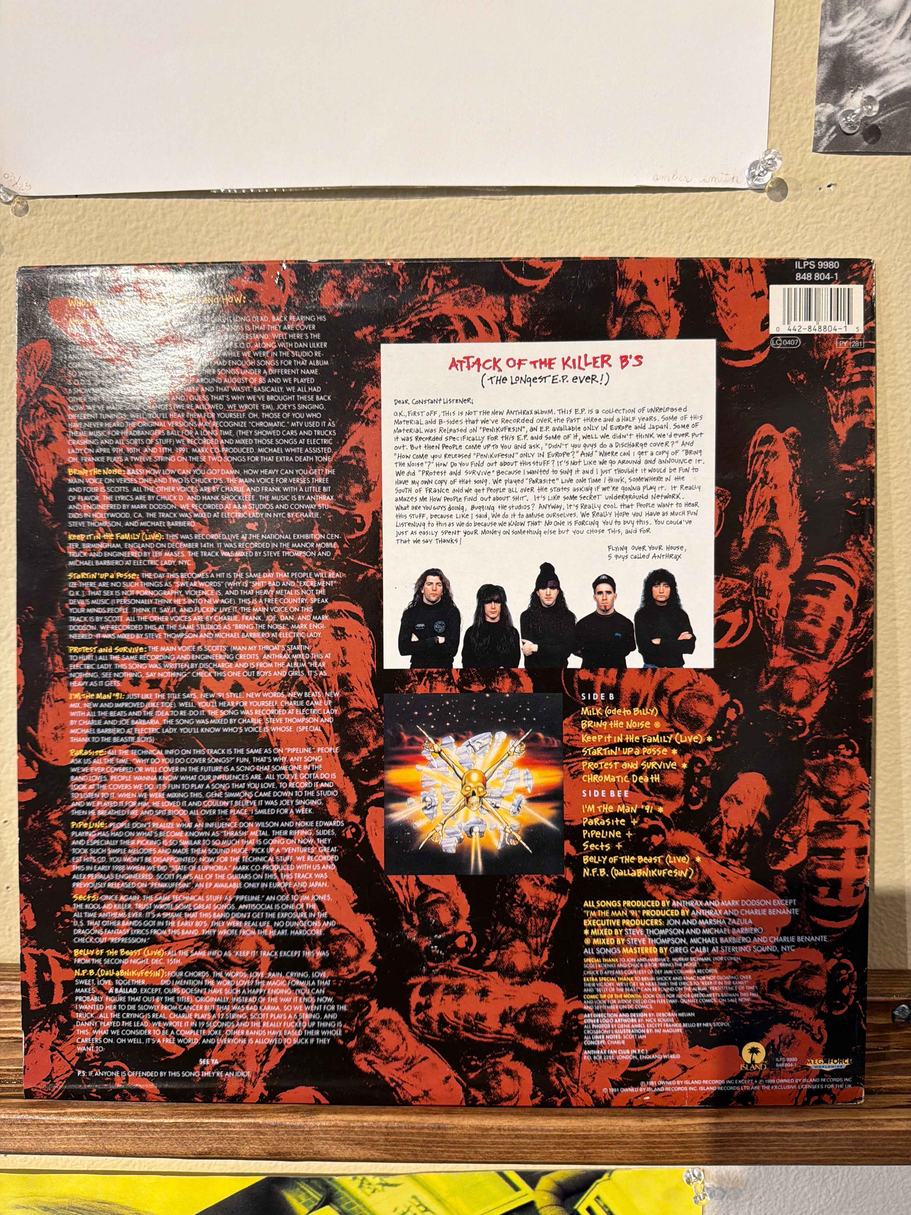 Anthrax - Attack of the Killer B’s (UK)