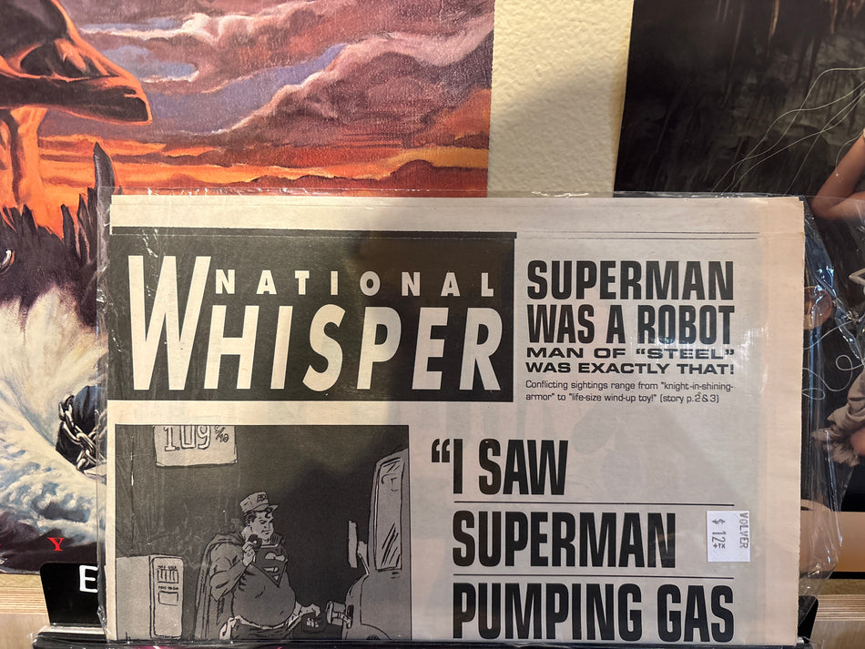1993 Superman Is Back Promo Newspaper - Volver Records