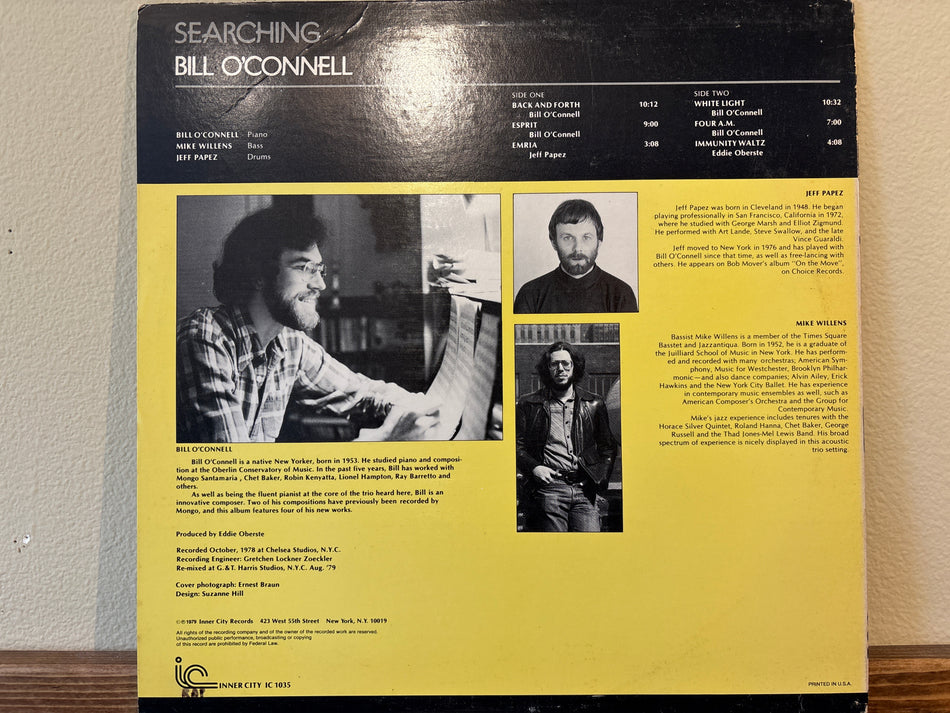 Bill O’ Connell - Searching