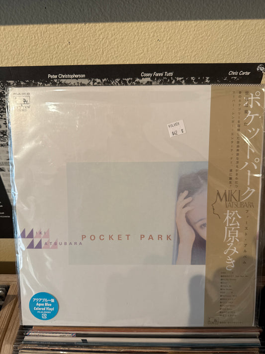 Miki Matsubara - Pocket Park (Aqua Blue Vinyl)