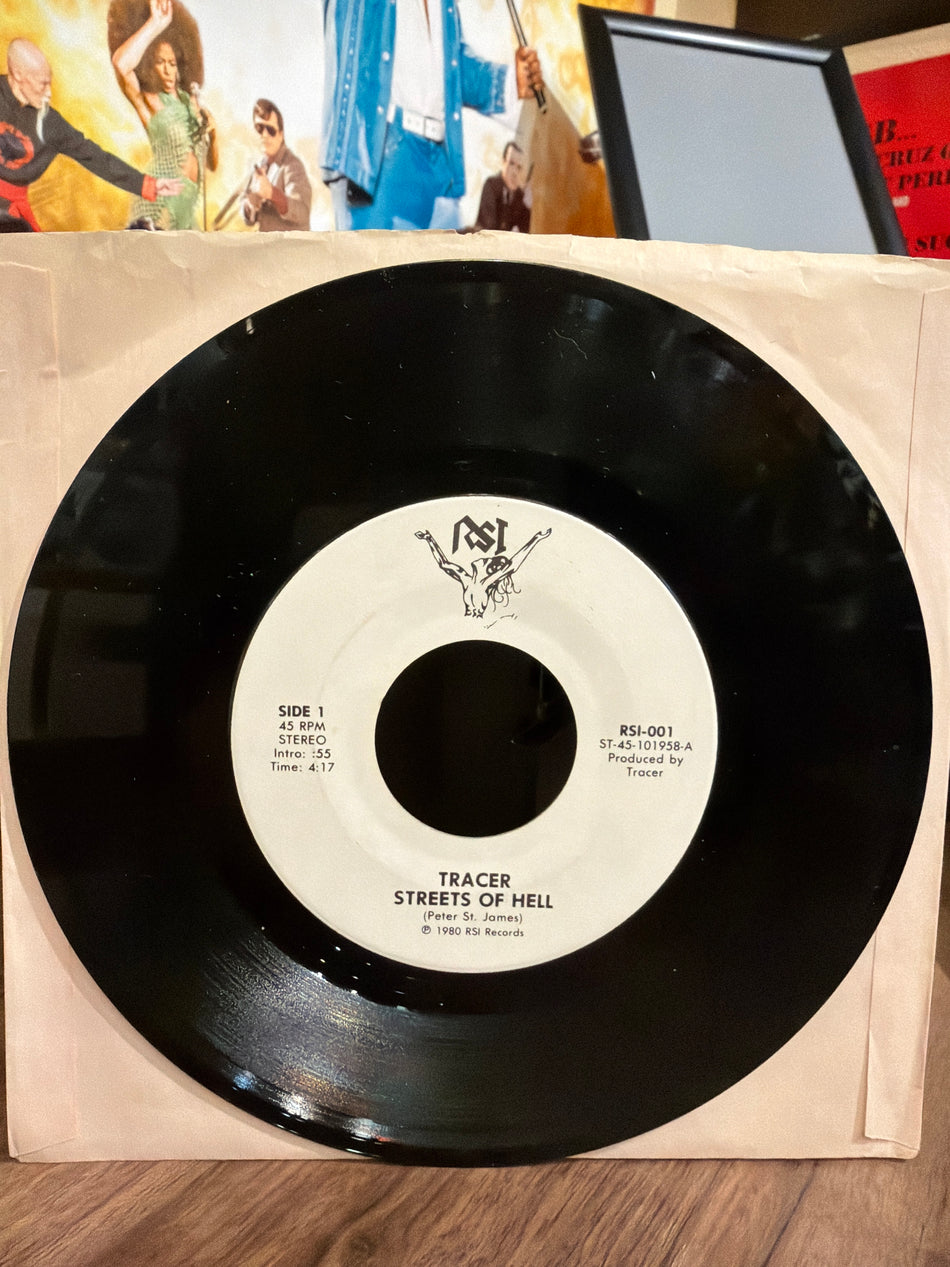 Tracer - Streets of Evil / Me and My Car - Volver Records