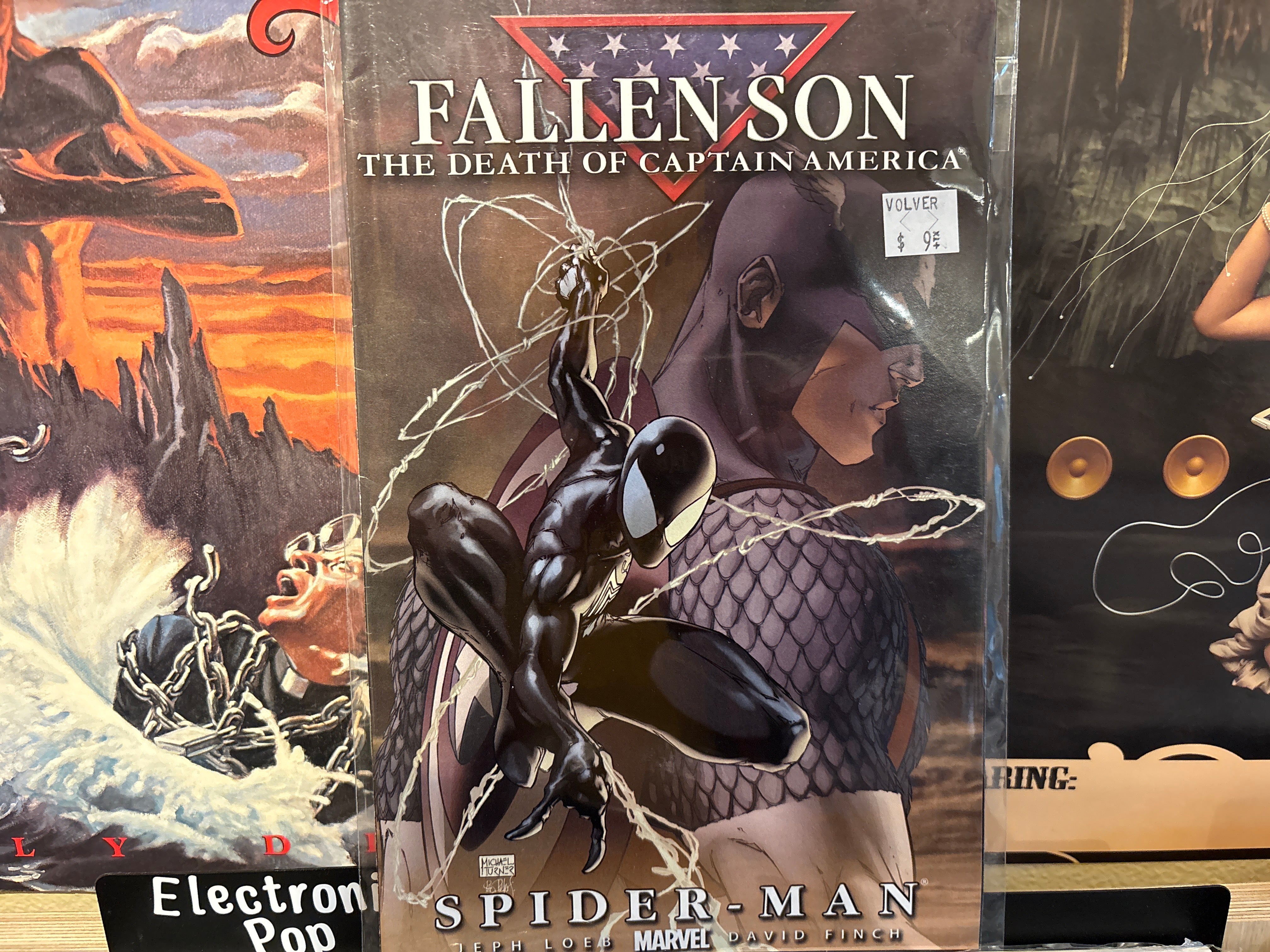 Fallen Son The Death Of Captain America #4 Spider-Man - Volver Records