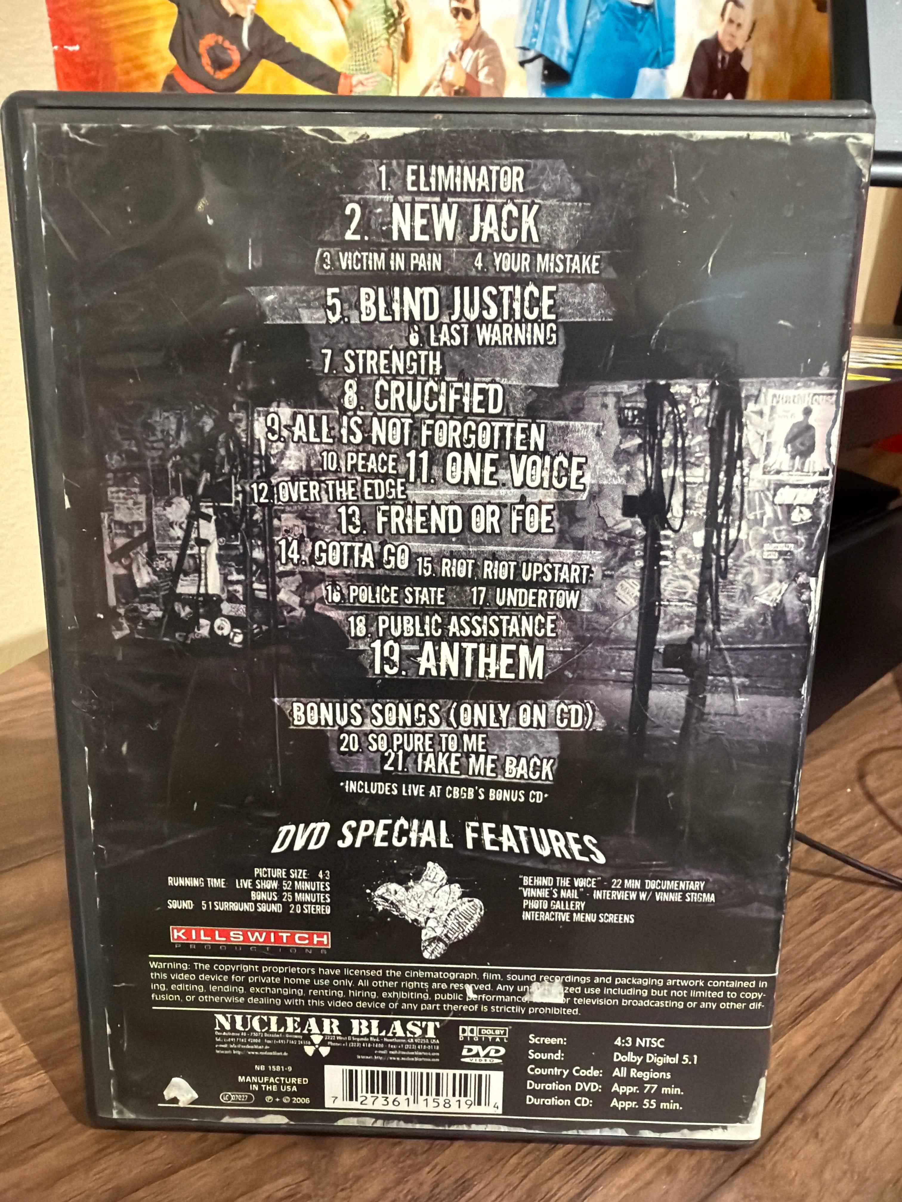 Agnostic Front - Live at CBGBs