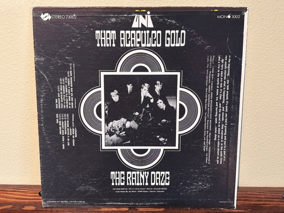 The Rainy Daze - That Acapulco Gold