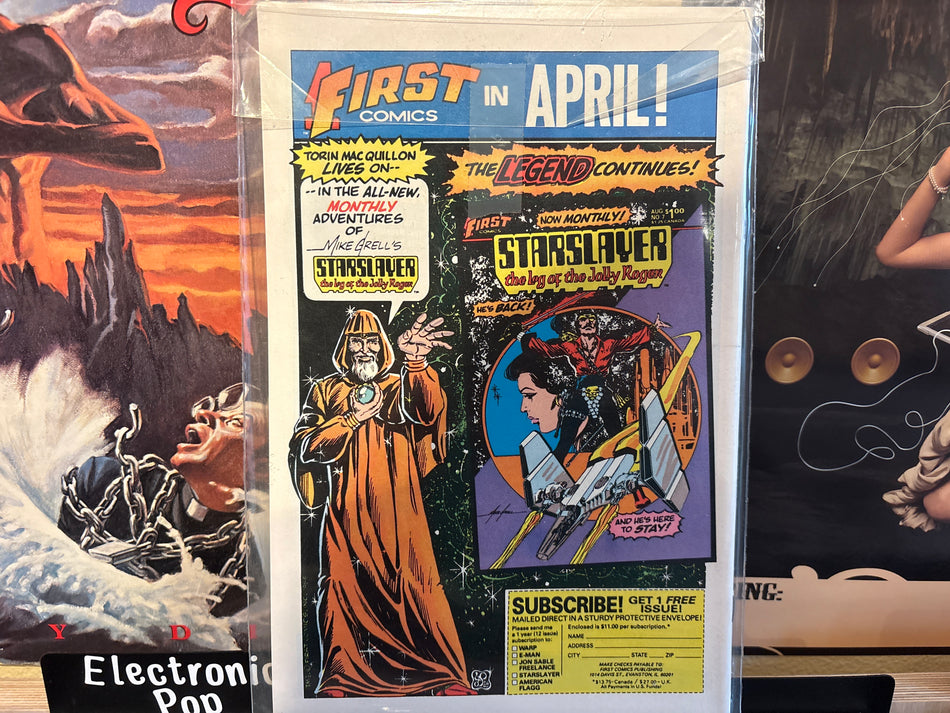 Warp #4 First Comics - Volver Records
