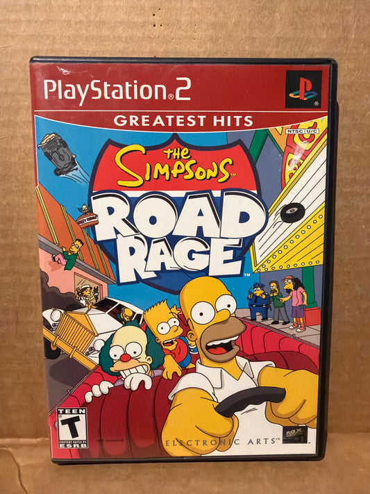 Simpsons Road Rage PS2 CIB