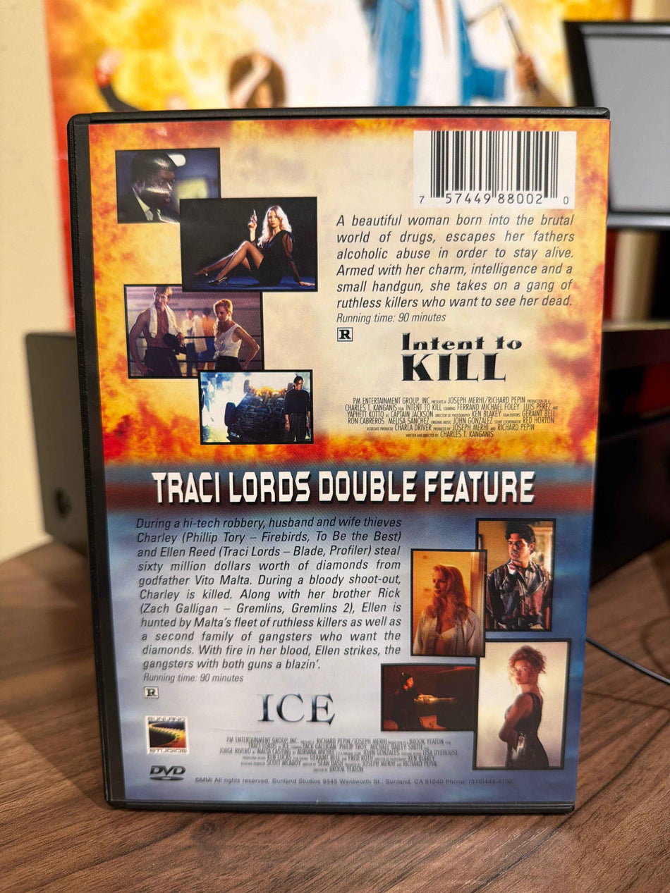 Intent to Kill/ Ice - Traci Lords Double Feature