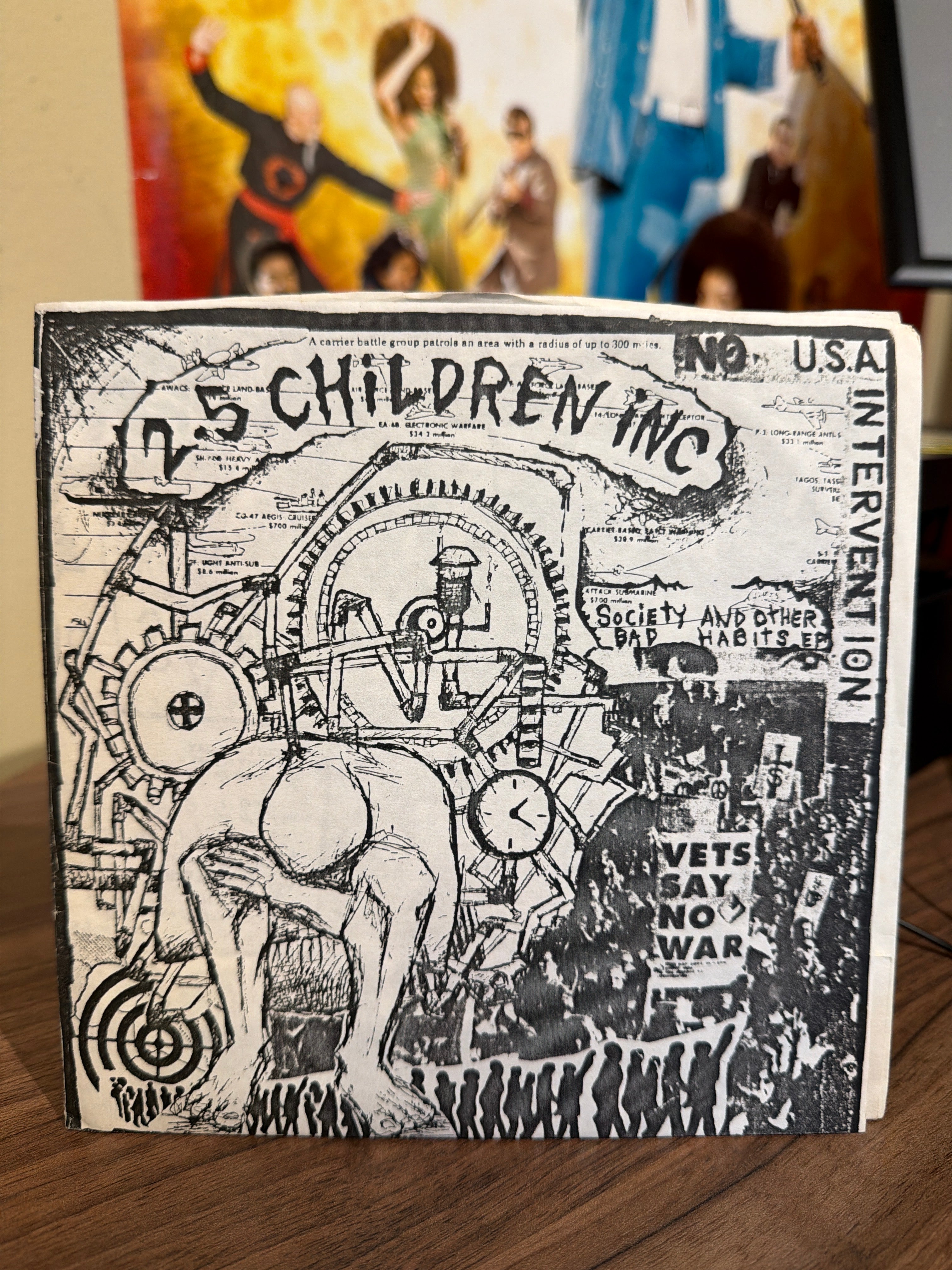 2.5 Children Inc - Society and Other Bad Habits Ep - Volver Records