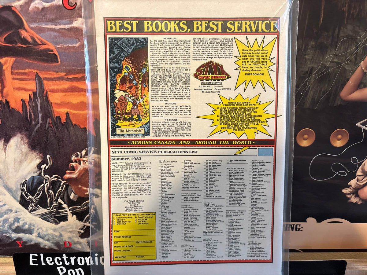 Warp #2 First Comics - Volver Records