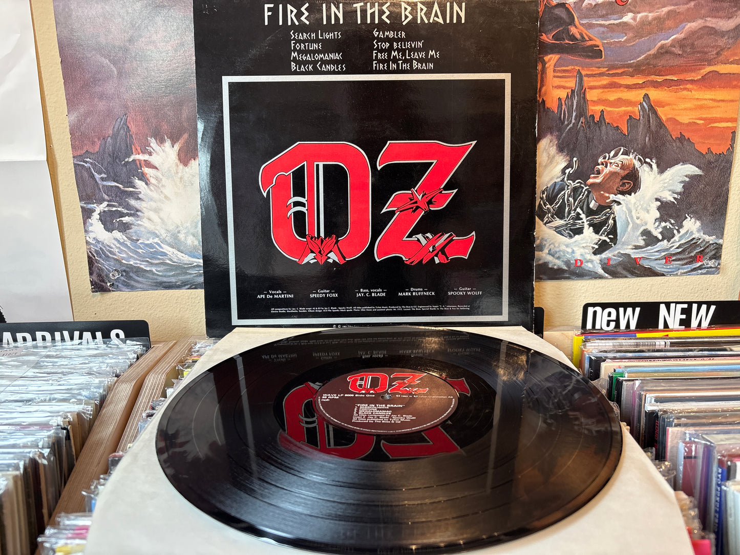 Oz - Fire In The Brain