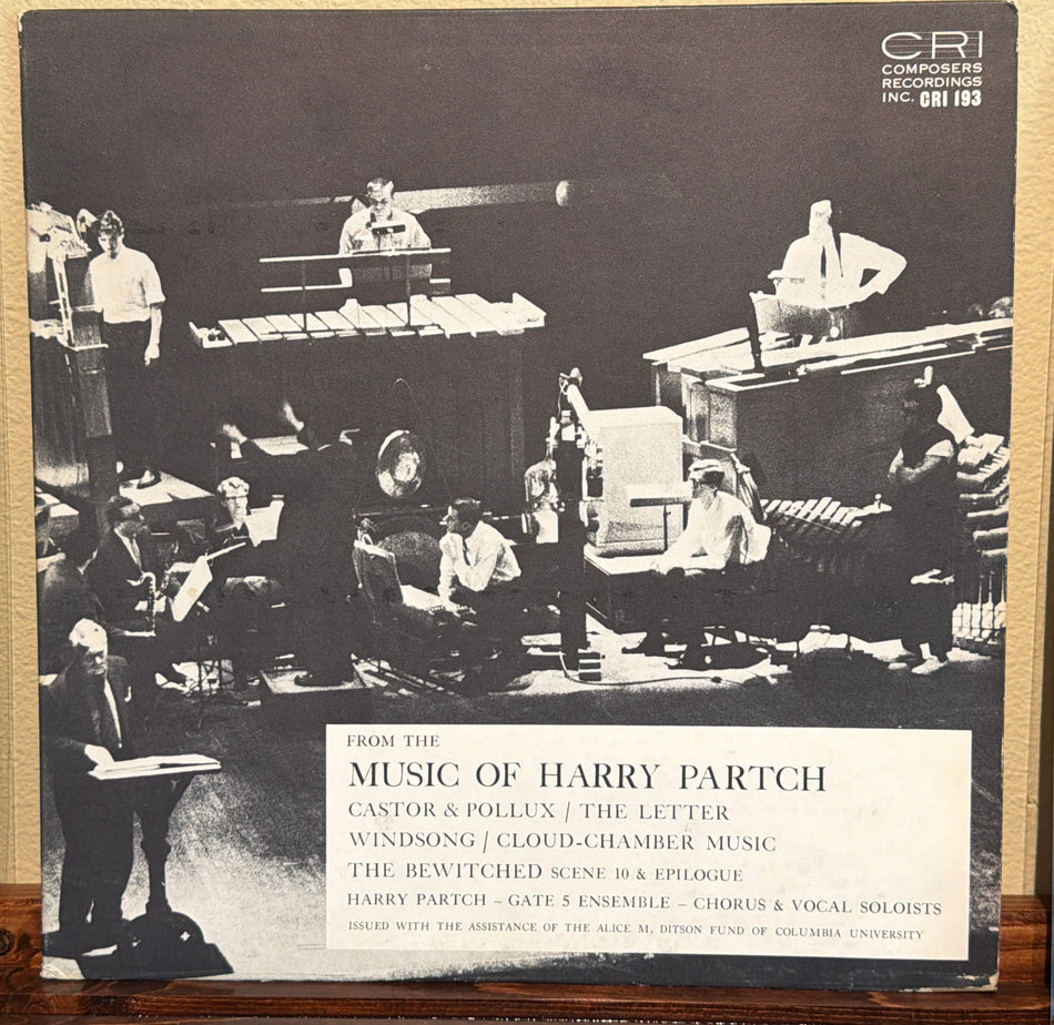 Harry Partch - From The Music Of Harry Partch