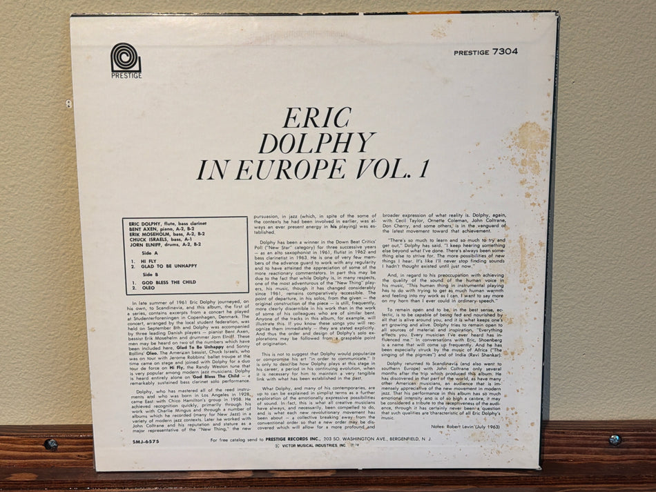 Eric Dolphy - In Europe, Vol. 1 (JP WLP)