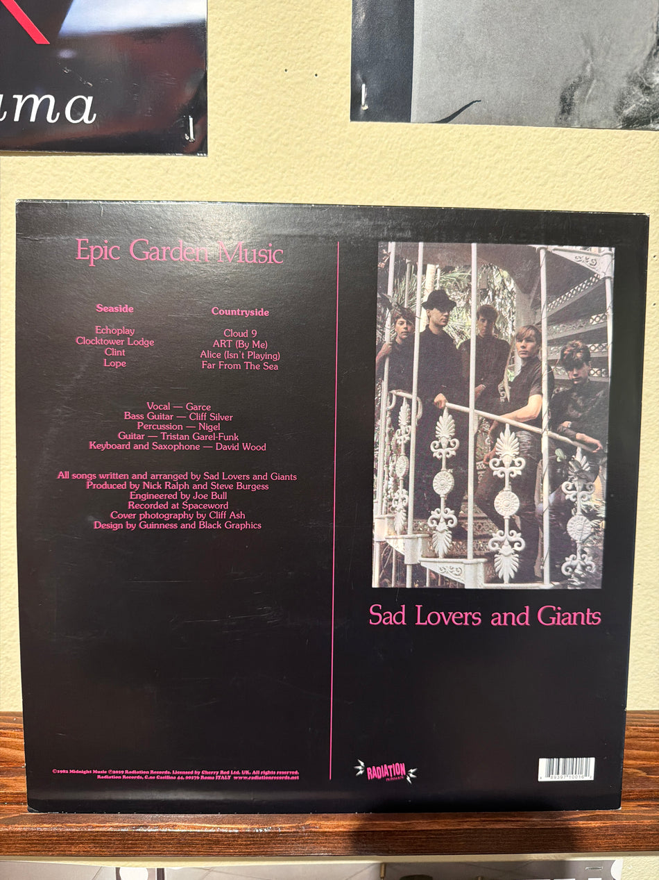 Sad Lovers and Giants - Epic Garden Music (2019 Colored)